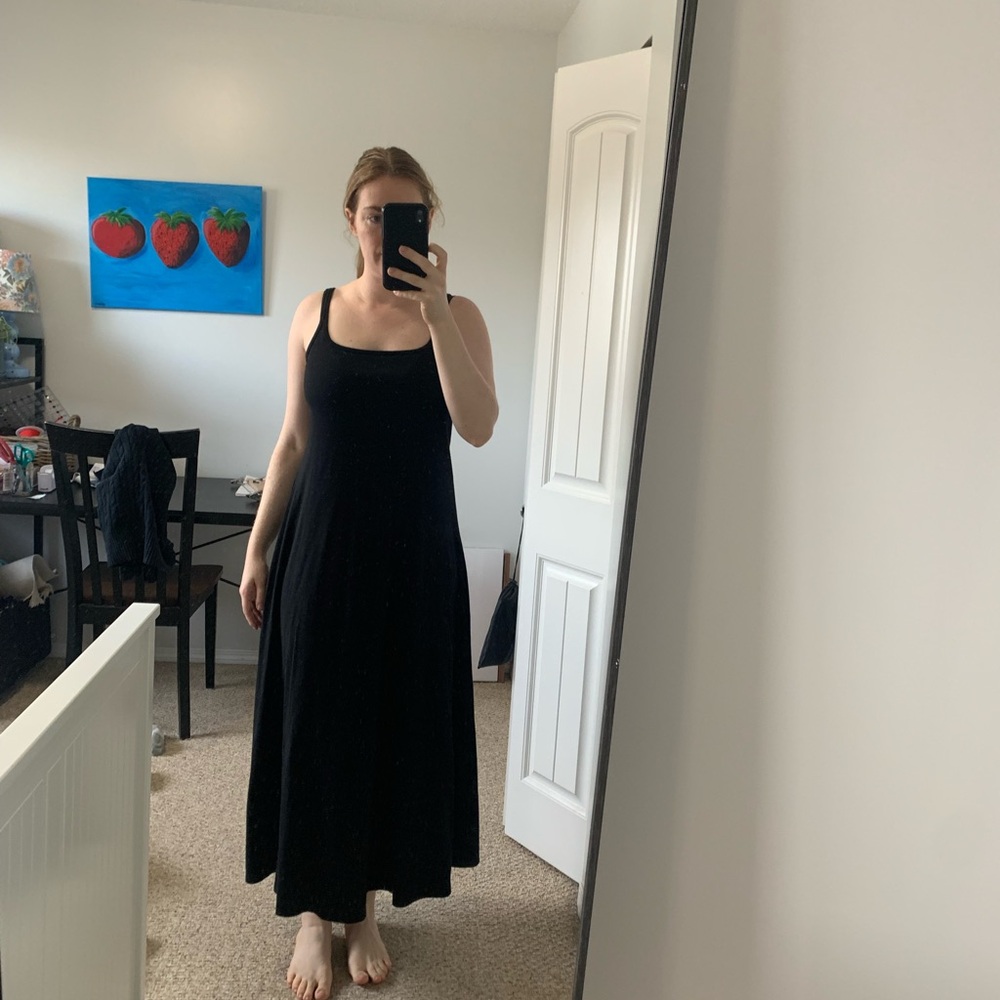 Gap knit jersey maxi dress
